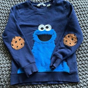H&M Cookie Monster Sweatshirt